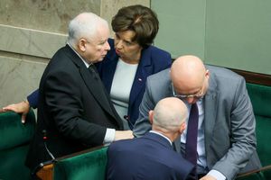 Marlena Maląg i Jarosław Kaczyński