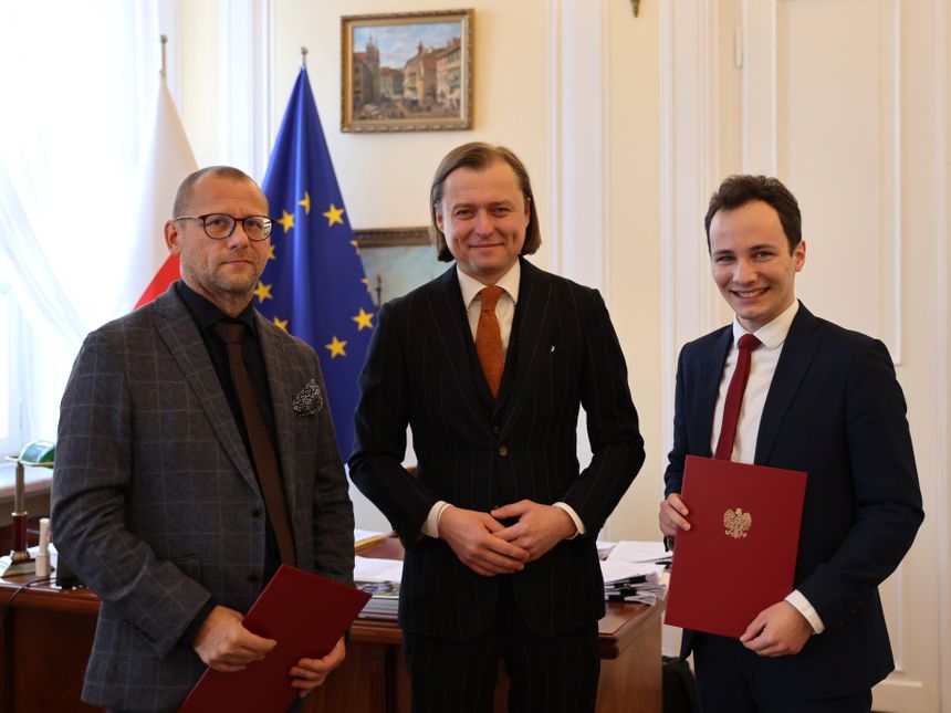 Patryk Fajdek i Robert Sitnik