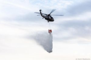 Pożar w Biebrzańskim Parku Narodowym