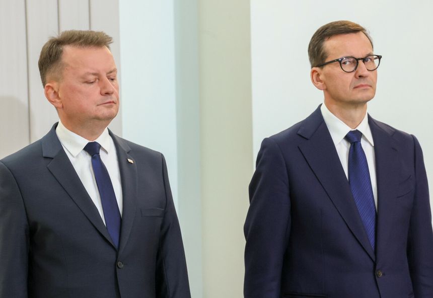 Mariusz Błaszczak i Mateusz Morawiecki