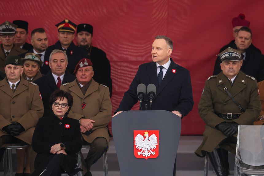 Obchody Święta Niepodległości na placu Piłsudskiego