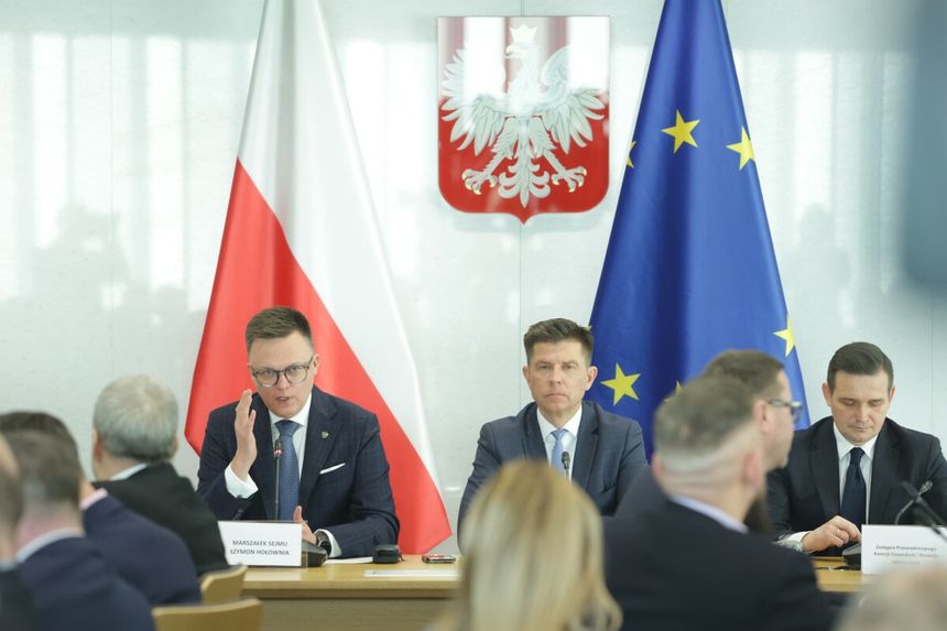 Szymon Hołownia i Ryszard Petru