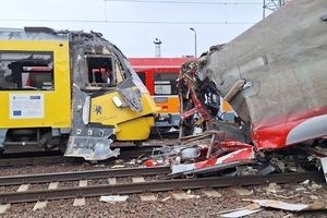 Zderzenie pociągów w Gdyni