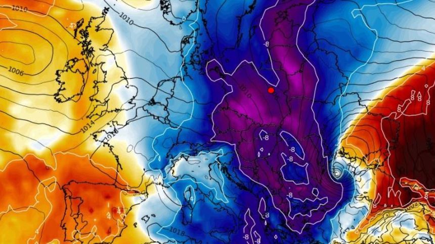 Mapa temperatury