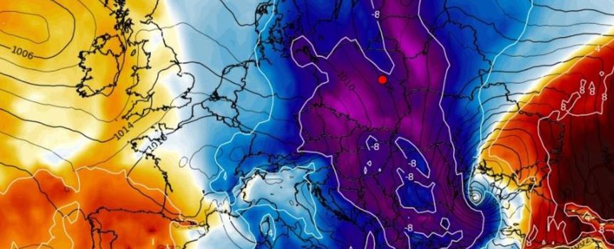 Mapa temperatury