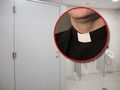 Ksiądz oskarżony o nagrywanie nagiego mężczyzny w toalecie