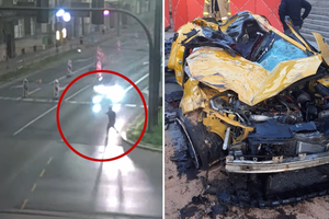 wypadek syna Sylwii Peretii