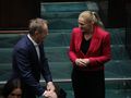 Donald Tusk i Barbara Nowacka