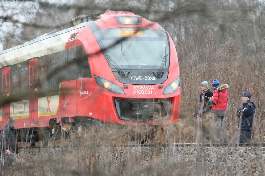 Śmiertelne potrącenie na torach