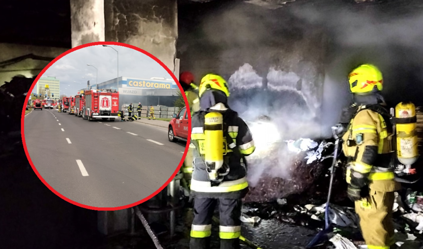 Zielona Góra. Pożar Castoramy