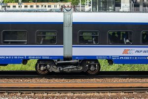 Wypadek pociągu w Warszawie