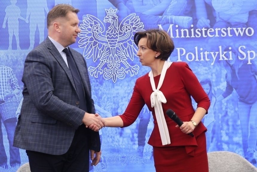 Przemysław Czarnek i Marlena Maląg