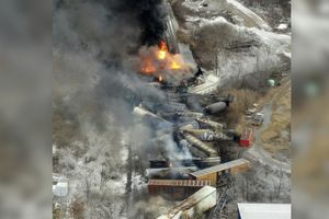 USA. Wykolejenie pociągu