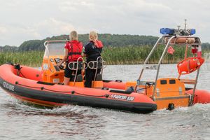 Akcja ratunkowa na jeziorze Bełdany