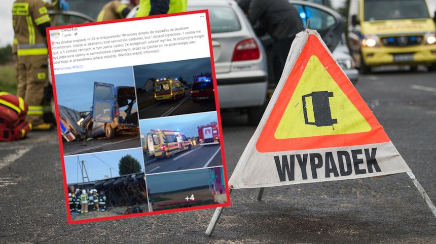Wronowy, wypadek