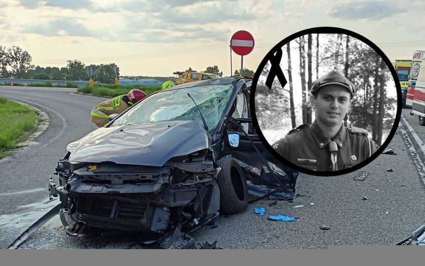 wypadek w Malni