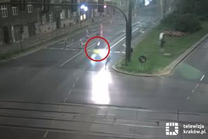 Wypadek w Krakowie