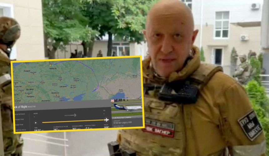Prigożyn już na Białorusi