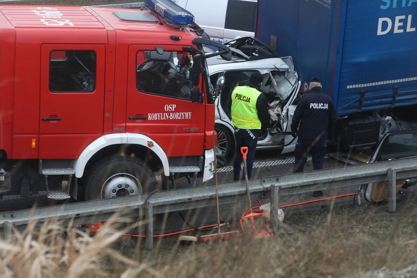 Wypadek na S8