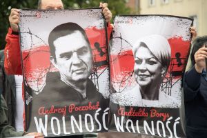 Andrzej Poczobut i Andżelika Borys