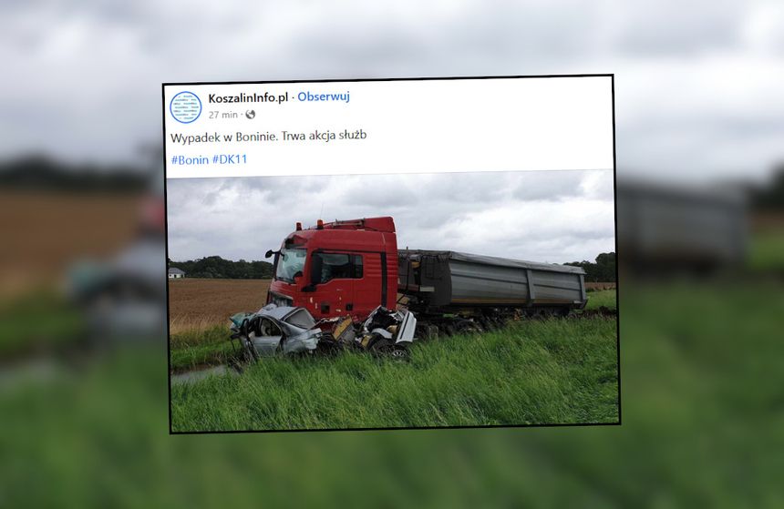 tragedia pod koszalinem