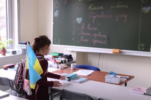 Uczennica w szkole