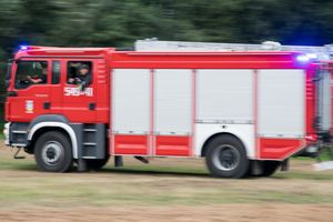 Piorun uderzył w przedszkole w Warszawie