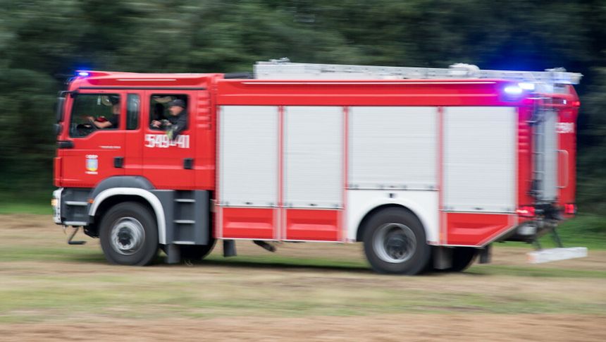 Piorun uderzył w przedszkole w Warszawie