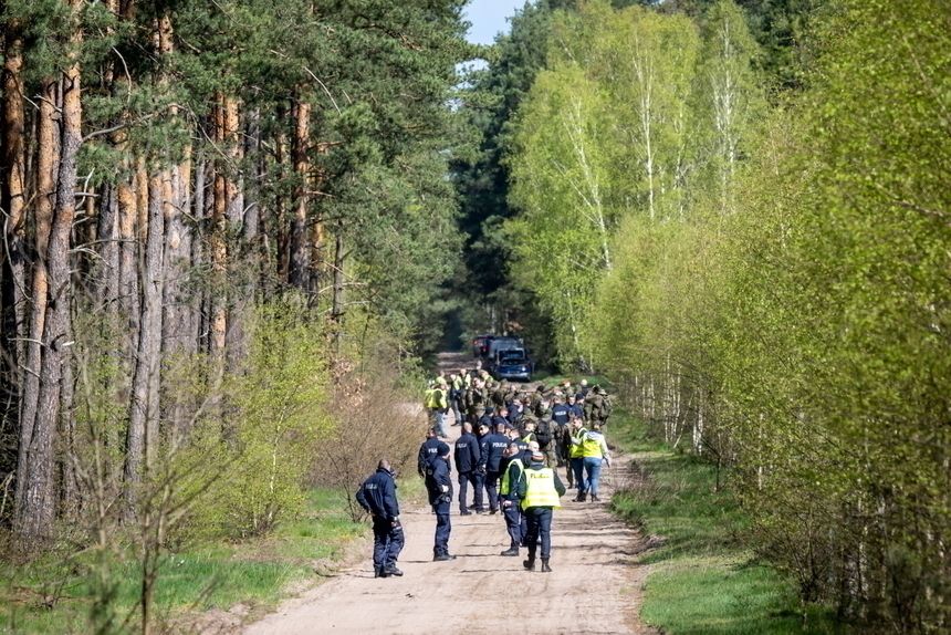 szczątki wojskowego obiektu pod Bydgoszczą