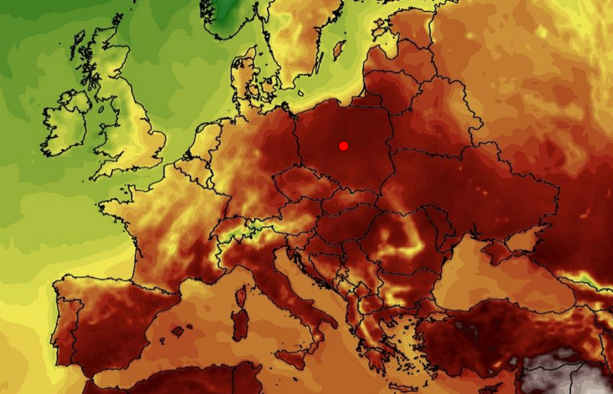 żar będzie lał się z nieba