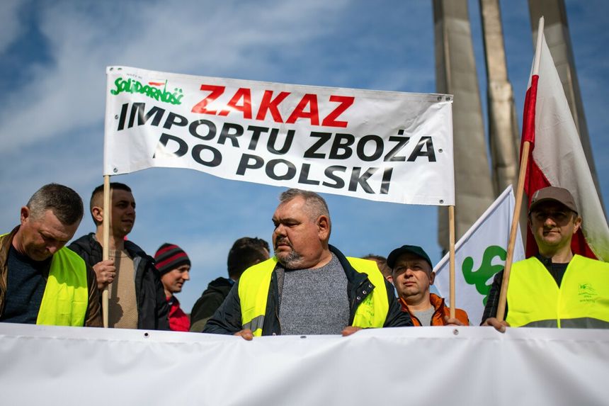protest rolników