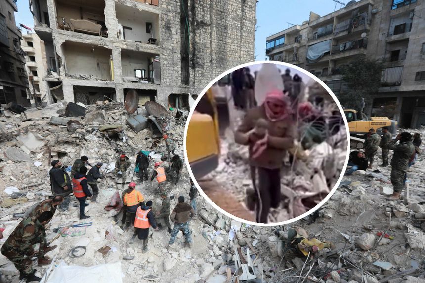 trzęsienie ziemi Aleppo