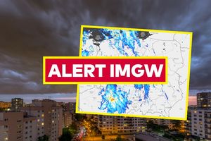 gdzie jest burza wydano alerty