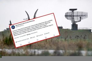 Obiekt z Białorusi na polskim niebie