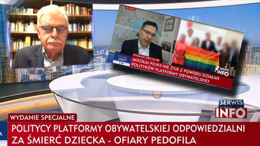 Prof Andrzej Rychard krytykuje narrację TVP Info