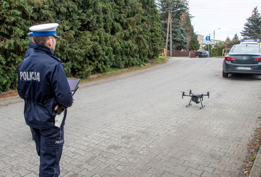 Policja zgubiła drona