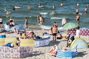 Plaża nad Bałtykiem