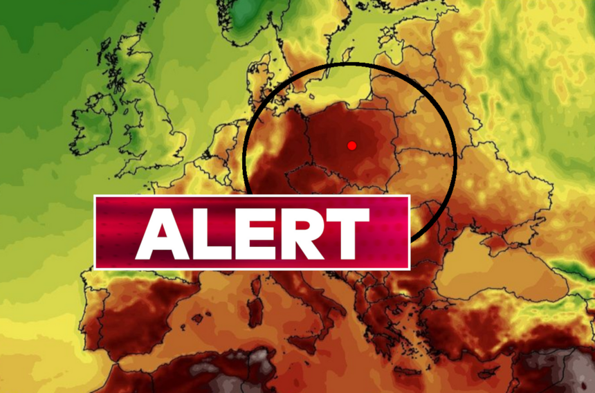 ekstremalne upały w weekend