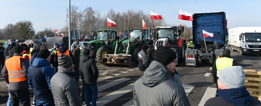 protest rolników