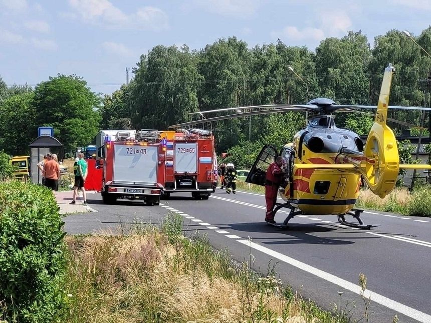 wypadek w Zimnej Wodzie