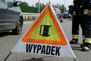 Łódzkie. Wypadek