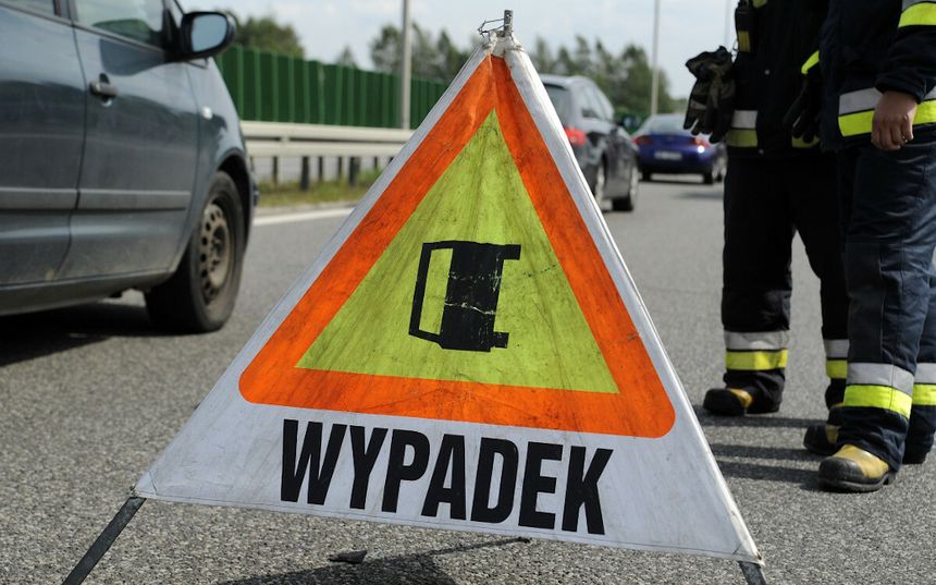 Łódzkie. Wypadek