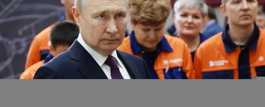 Wizyta Putina w fabryce samolotów w Buriacji