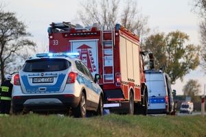 Wypadek, policja