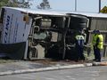 Wypadek autobusu niedaleko Sydney