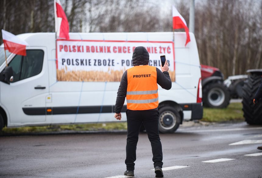 Protest rolników