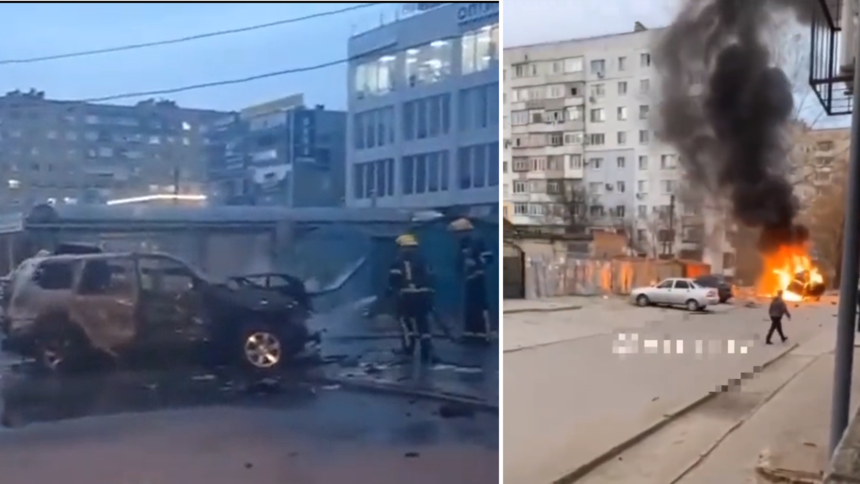 Kolaborant zginął w Melitopolu