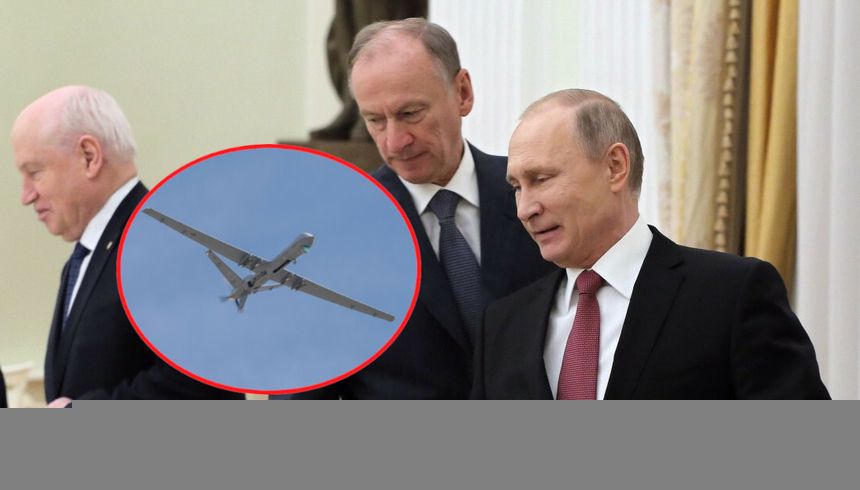 Rosja, zniszczony dron USA