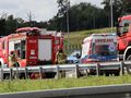 Wypadek autobusu na A4