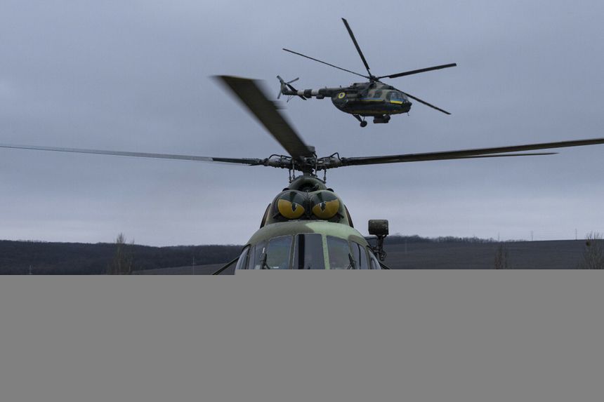 Ukraina. Katastrofa śmigłowców
